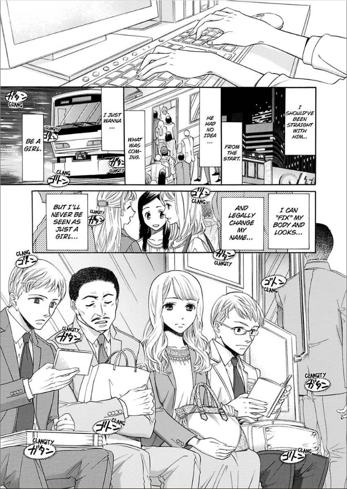 Onna to Shite Dakaretai Seitenkan Shite Hatsukoi wo Mou Ichido Chapter 1 - page 9