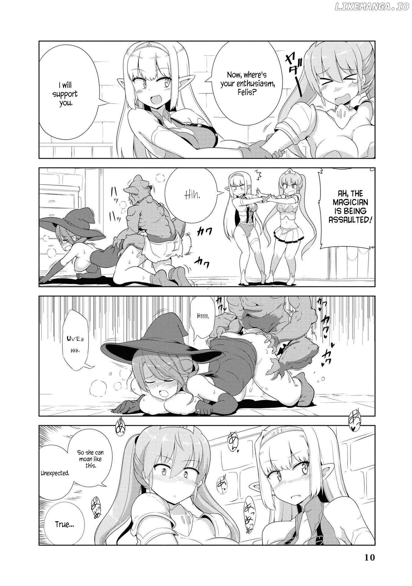 Ochikobore Kishi-dan wa Sukebesukiru de Nariagarimasu Chapter 1 - page 11
