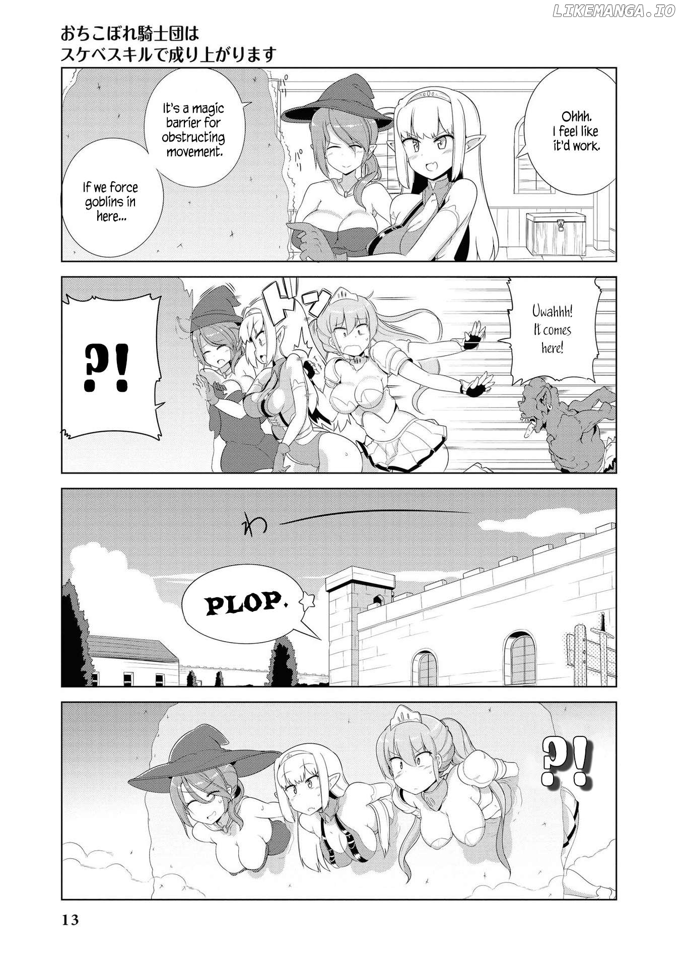 Ochikobore Kishi-dan wa Sukebesukiru de Nariagarimasu Chapter 1 - page 14