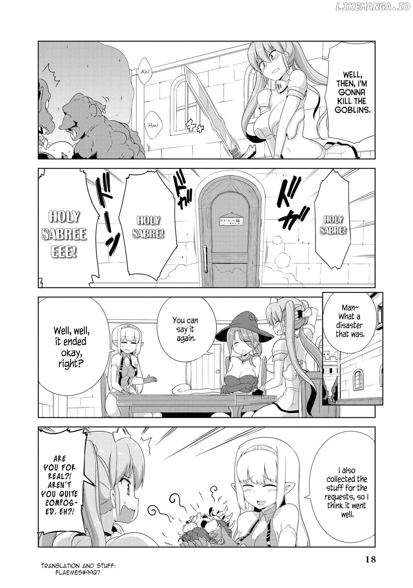 Ochikobore Kishi-dan wa Sukebesukiru de Nariagarimasu Chapter 1 - page 19