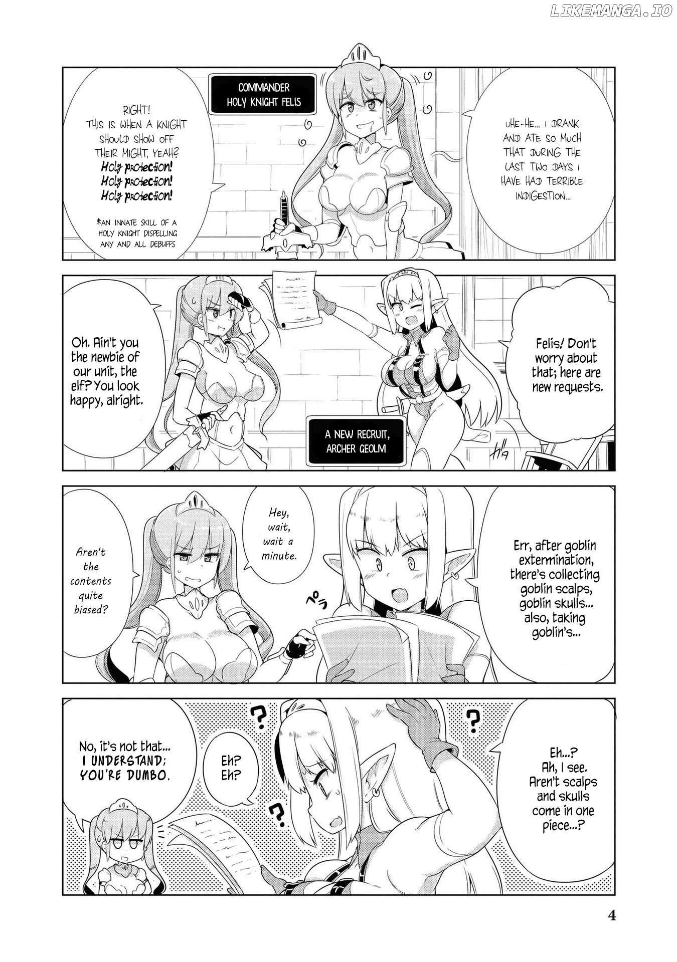 Ochikobore Kishi-dan wa Sukebesukiru de Nariagarimasu Chapter 1 - page 5