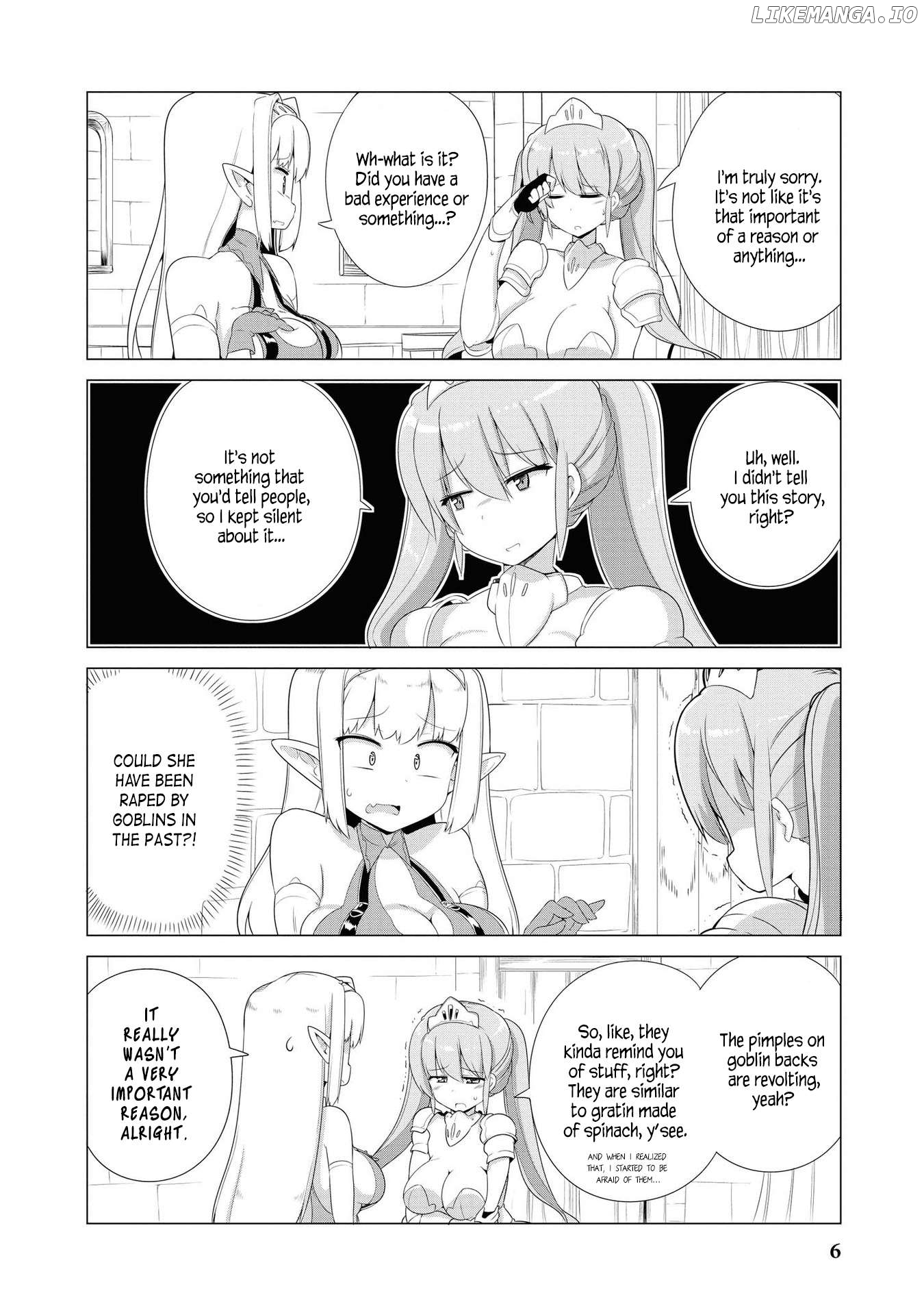 Ochikobore Kishi-dan wa Sukebesukiru de Nariagarimasu Chapter 1 - page 7