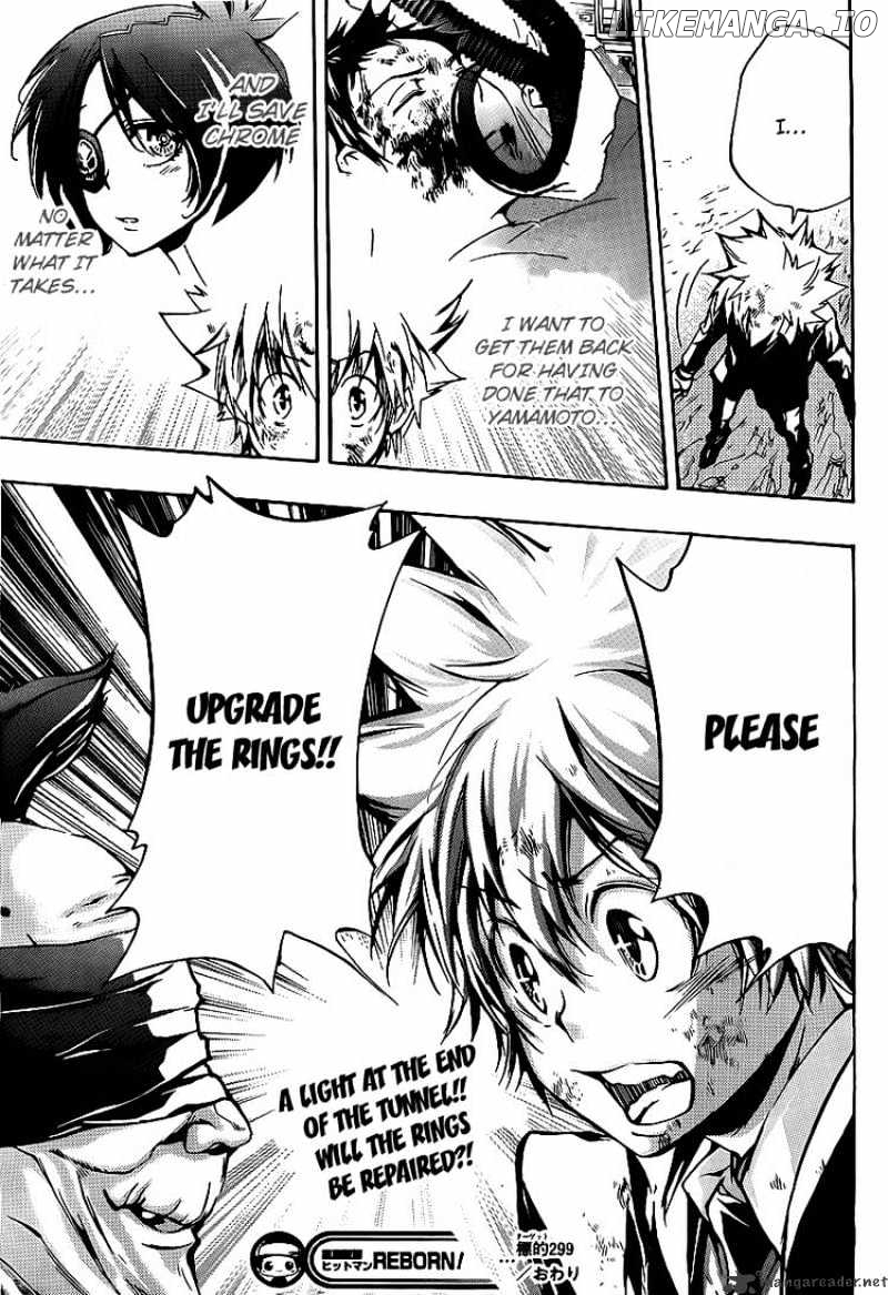 Kateikyoushi Hitman Reborn! chapter 299 - page 17