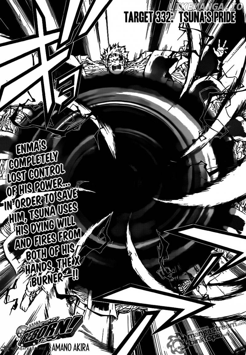 Kateikyoushi Hitman Reborn! chapter 332 - page 1