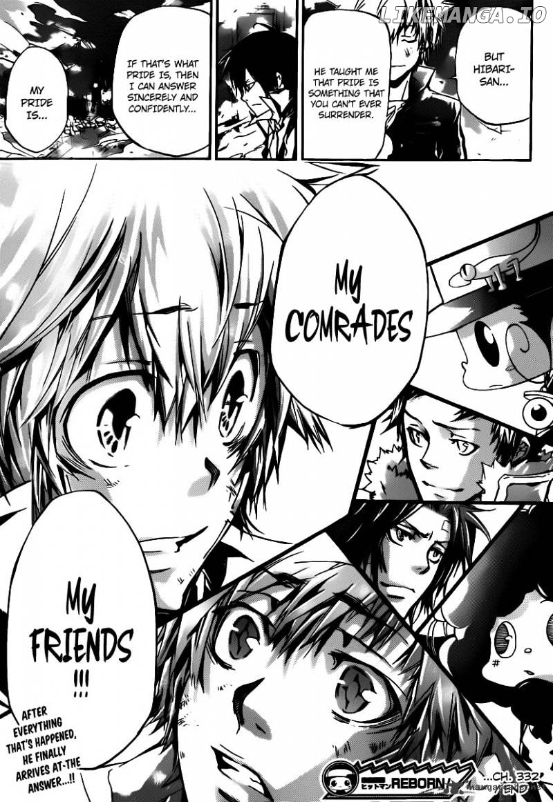 Kateikyoushi Hitman Reborn! chapter 332 - page 17