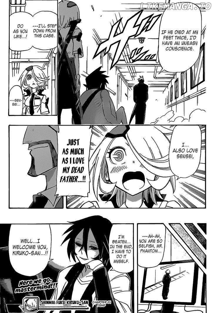 Shinmai Fukei Kiruko-San chapter 21 - page 19