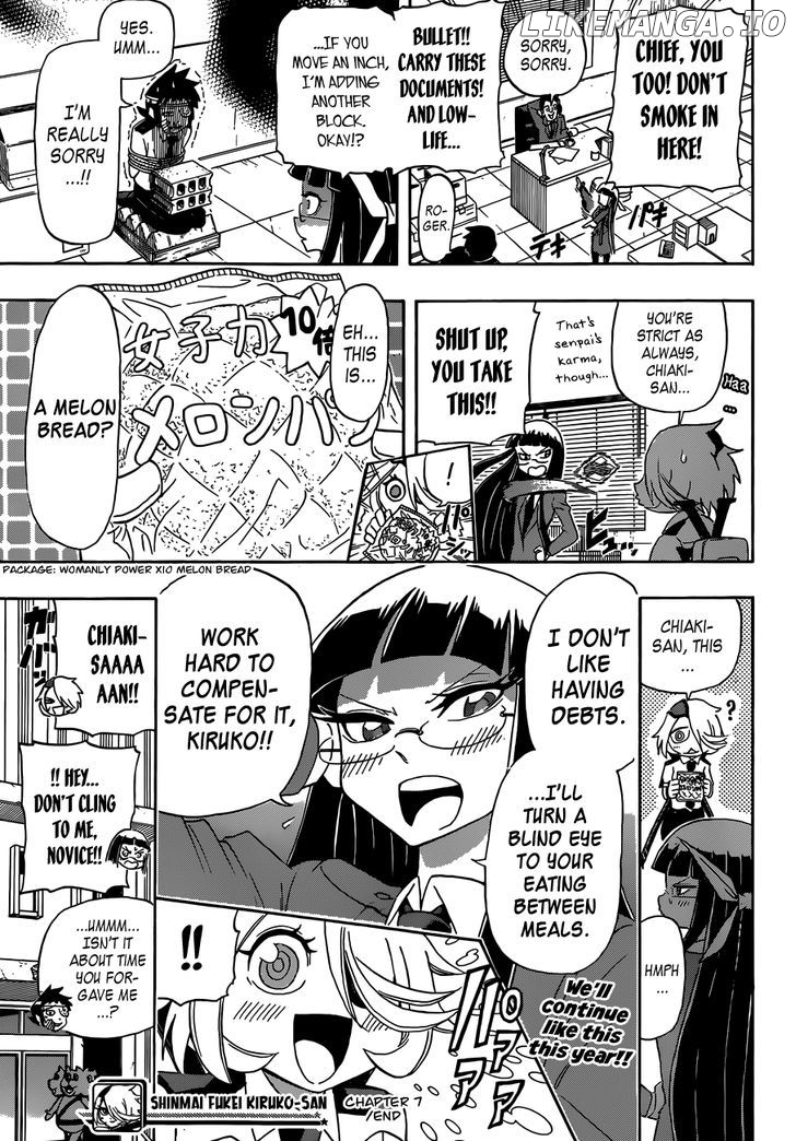 Shinmai Fukei Kiruko-San chapter 7 - page 19