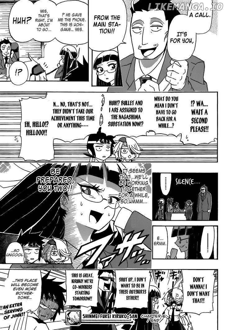 Shinmai Fukei Kiruko-San chapter 6 - page 18