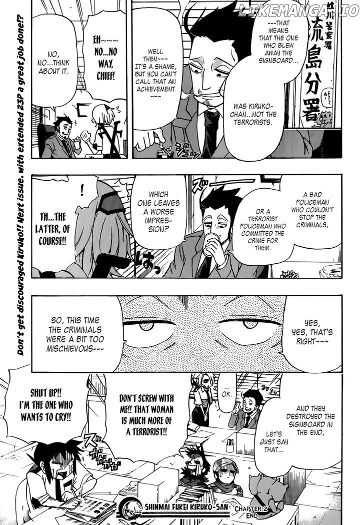 Shinmai Fukei Kiruko-San chapter 2 - page 23