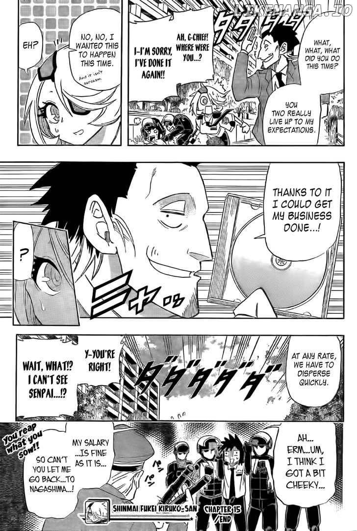 Shinmai Fukei Kiruko-San chapter 15 - page 19
