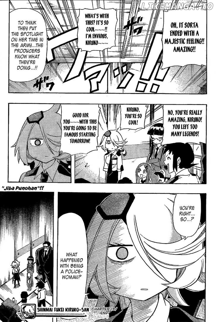 Shinmai Fukei Kiruko-San chapter 13 - page 17