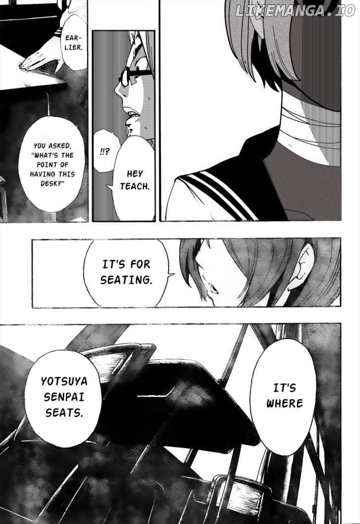 Kiben Gakuha, Yotsuya Senpai no Kaidan. chapter 7 - page 6