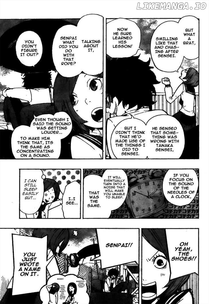 Kiben Gakuha, Yotsuya Senpai no Kaidan. chapter 5 - page 17