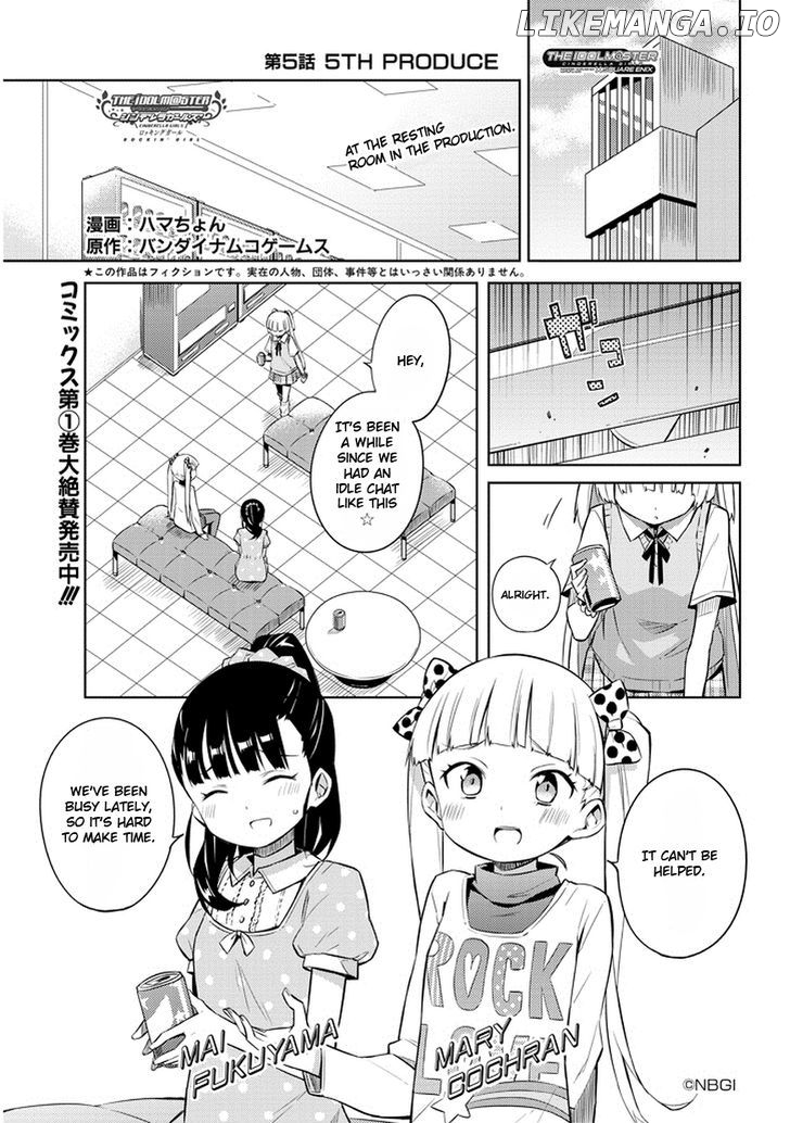The Idolmster Cinderella Girls Rockin Girl chapter 5 - page 2