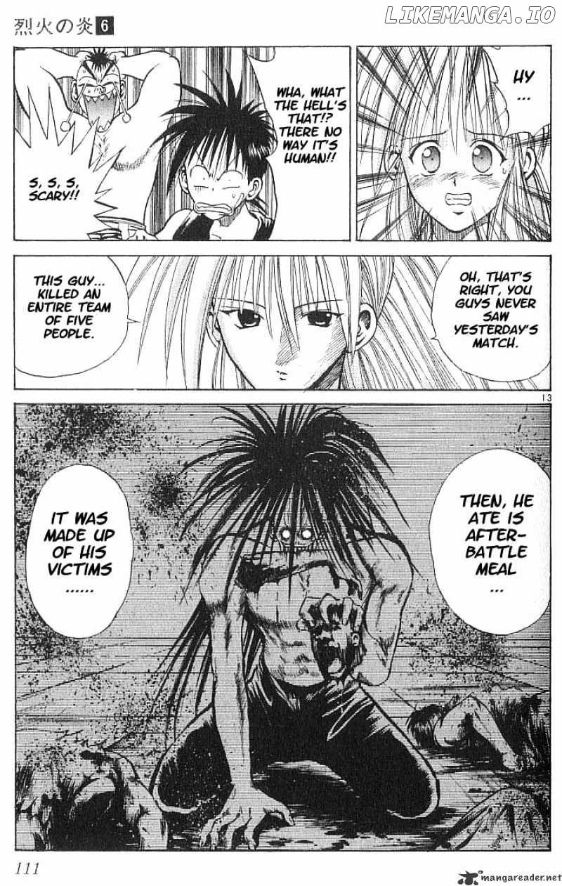 Flame of Recca chapter 55 - page 13