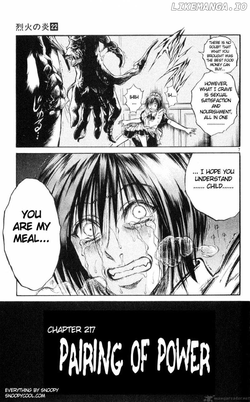Flame of Recca chapter 218 - page 7