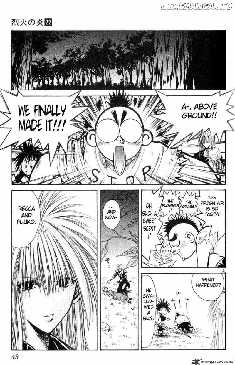 Flame of Recca chapter 211 - page 3