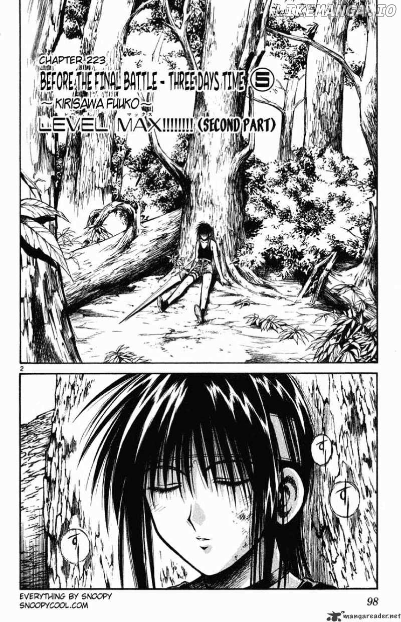 Flame of Recca chapter 224 - page 2