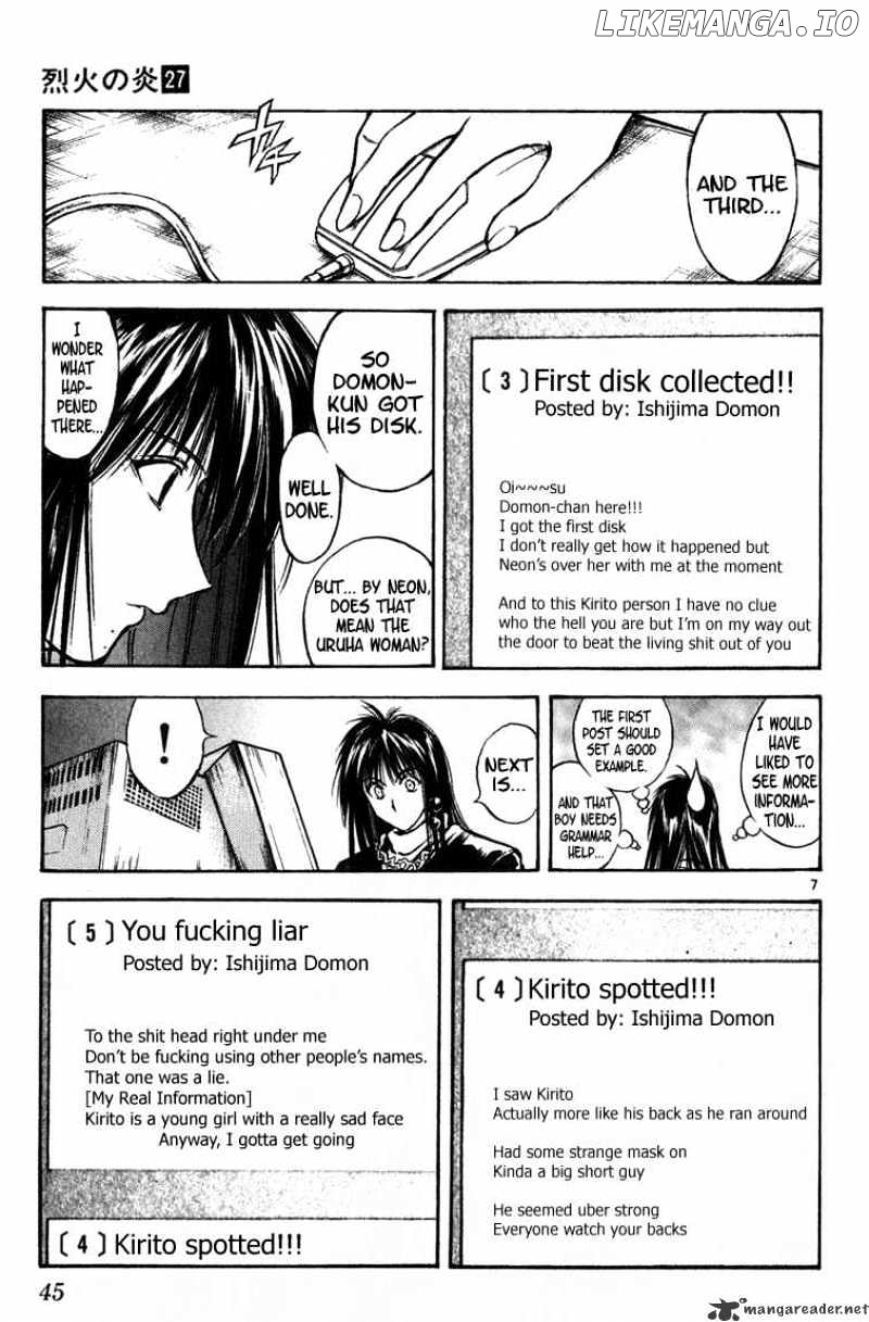 Flame of Recca chapter 261 - page 7