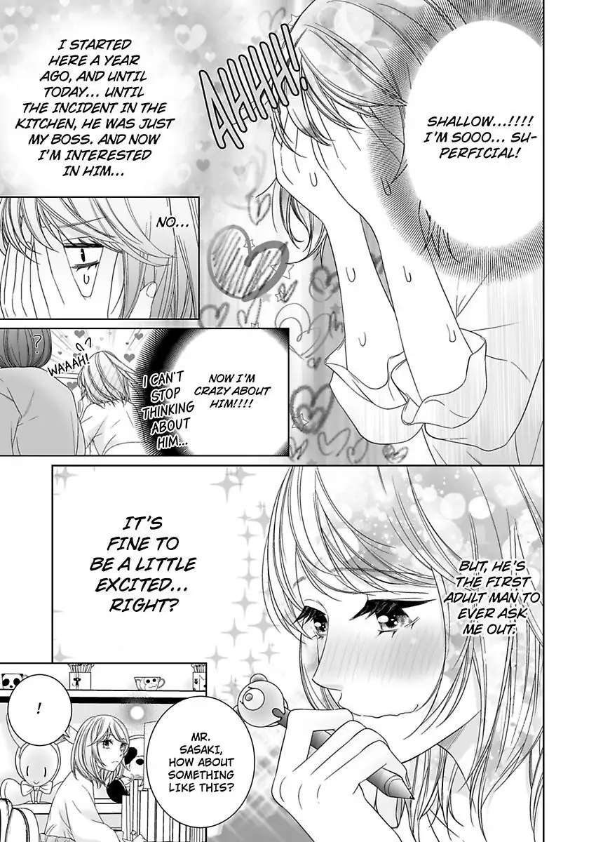 Shachotsu! Sono bikku Saizu wa hansokudesu~ Shincho-sa 40-senchi de Tsunagaru Karada Chapter 1 - page 13