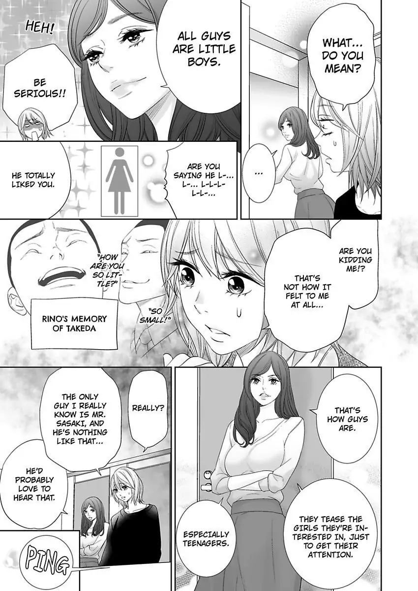 Shachotsu! Sono bikku Saizu wa hansokudesu~ Shincho-sa 40-senchi de Tsunagaru Karada Chapter 3 - page 9