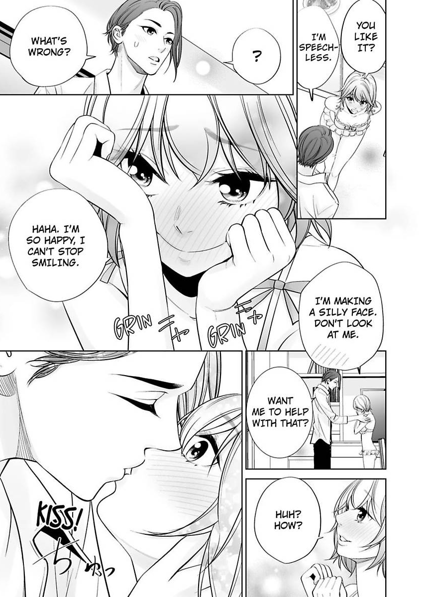 Shachotsu! Sono bikku Saizu wa hansokudesu~ Shincho-sa 40-senchi de Tsunagaru Karada Chapter 7 - page 19