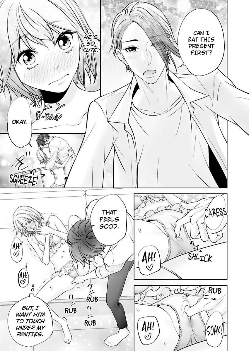 Shachotsu! Sono bikku Saizu wa hansokudesu~ Shincho-sa 40-senchi de Tsunagaru Karada Chapter 7 - page 21