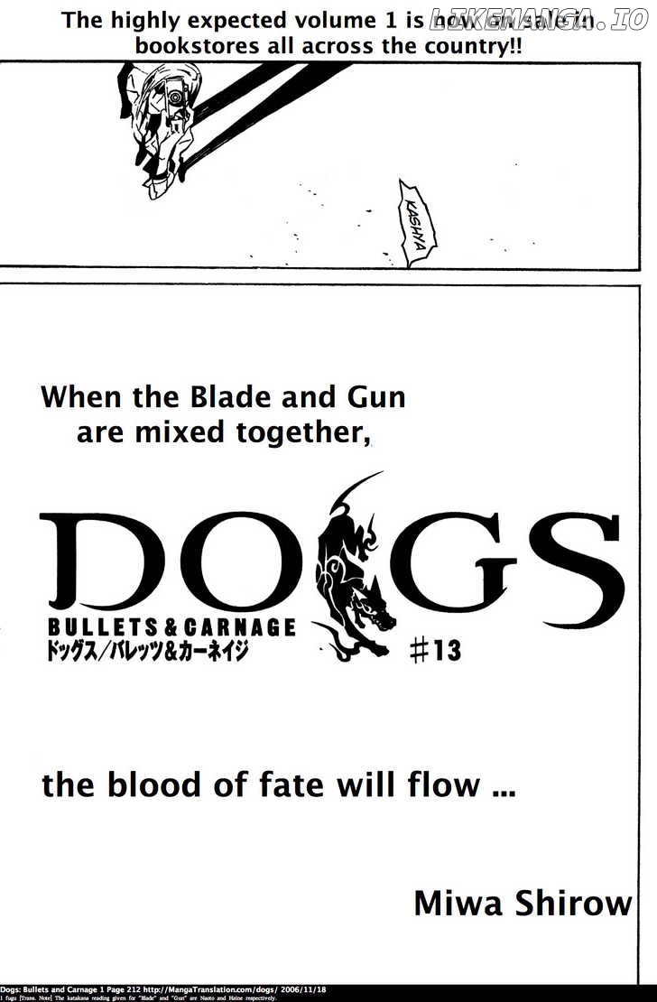 Dogs: Bullets & Carnage chapter 13 - page 3
