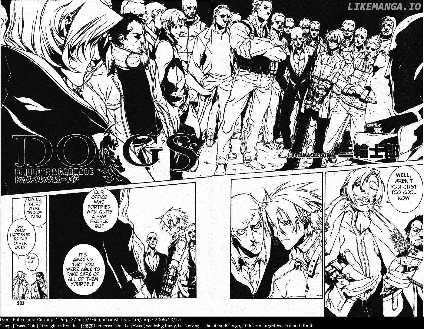 Dogs: Bullets & Carnage chapter 4 - page 2