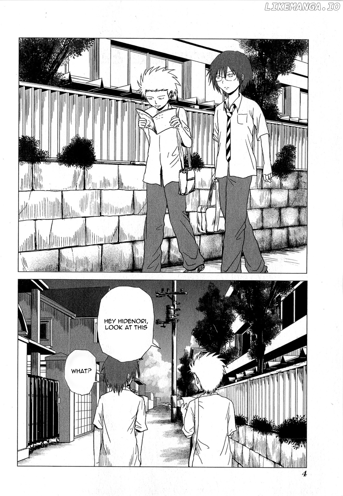 Danshi Koukousei no Nichijou chapter 52 - page 1