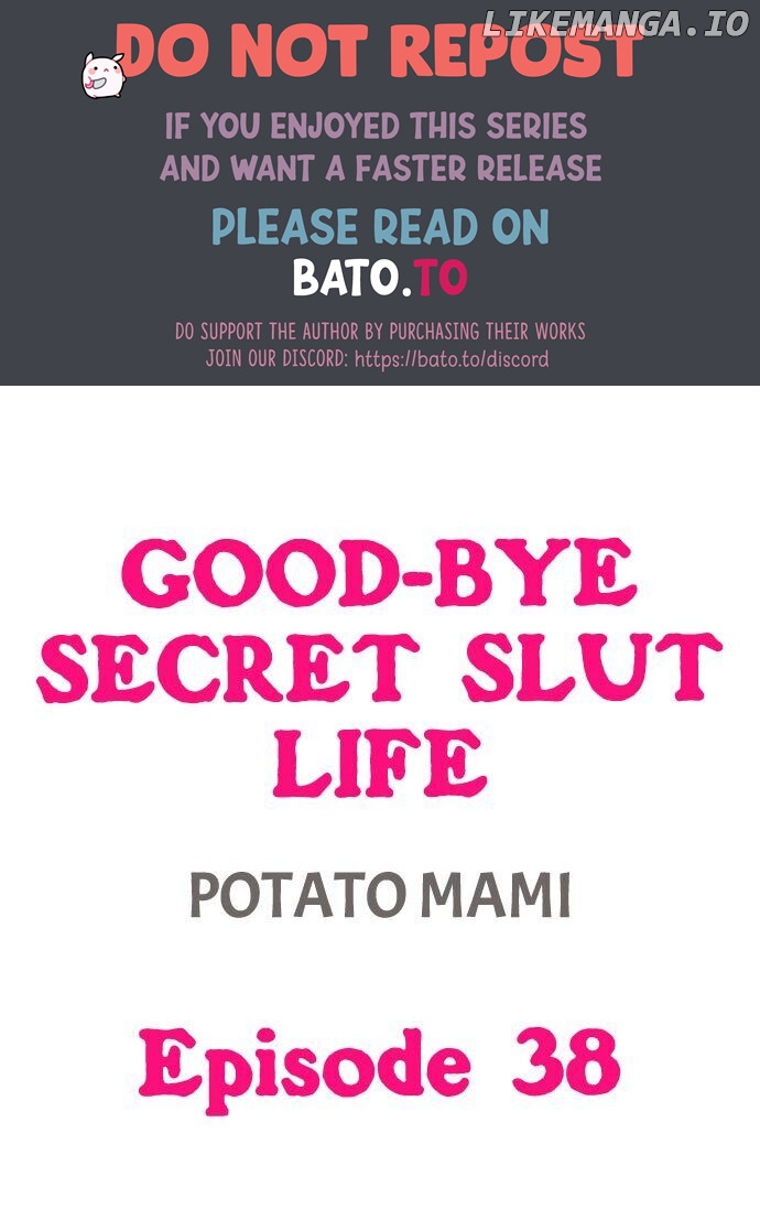 Good-Bye Secret Slut Life chapter 38 - page 1