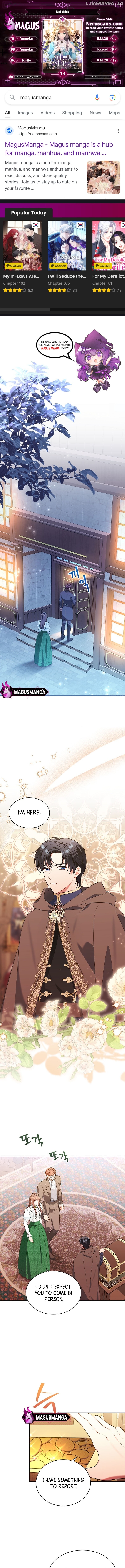 The Wicked Ladies in Waiting Chapter 13 - page 1