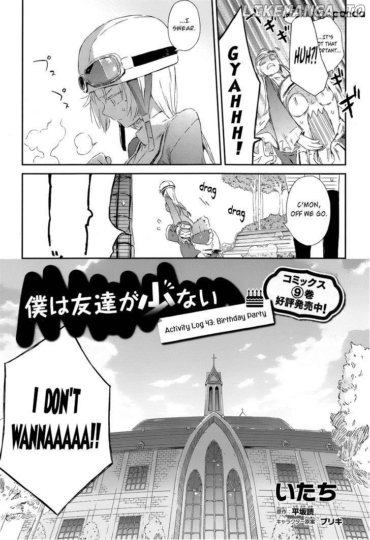 Boku wa Tomodachi ga Sukunai chapter 43 - page 3