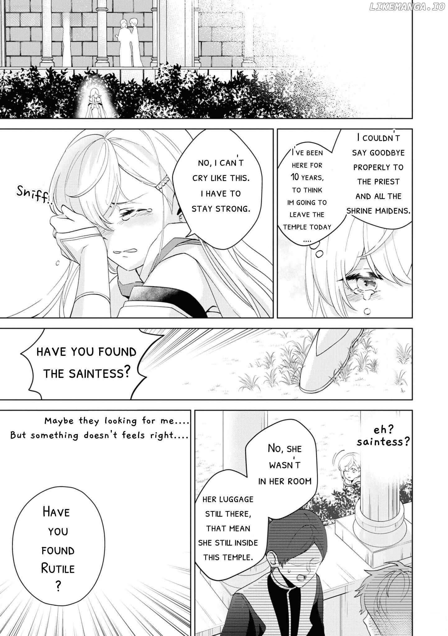 Seishin Seijo: Konyaku Hakisareta Tsuihou Seijo desu ga, Ookami Ouji no Noroi wo Toite Dekiaisaretemasu Chapter 1 - page 16