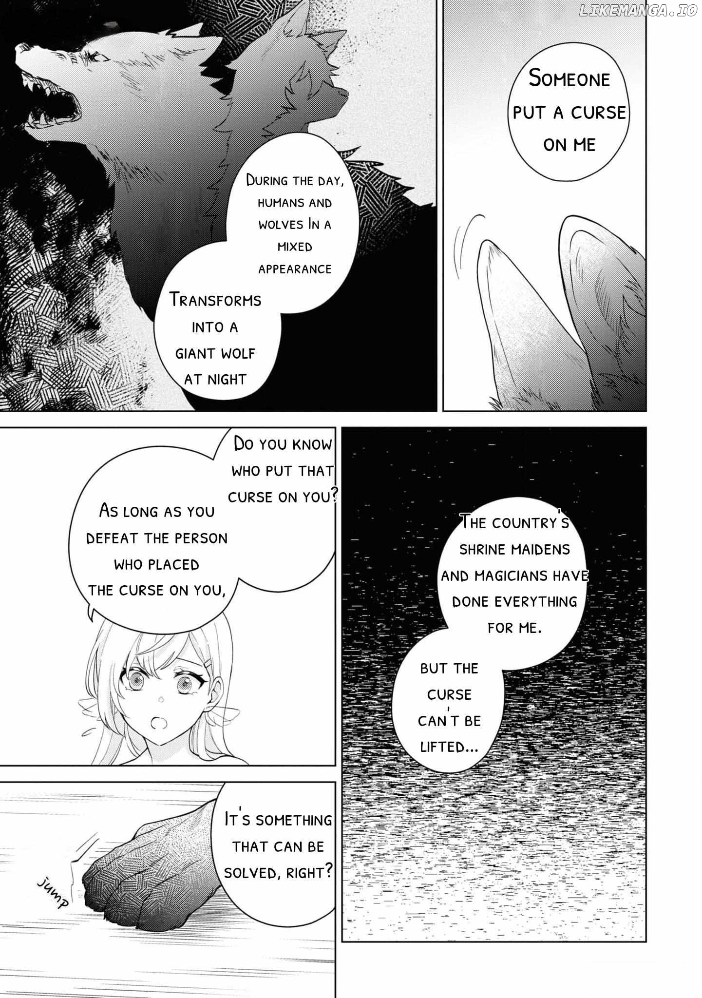 Seishin Seijo: Konyaku Hakisareta Tsuihou Seijo desu ga, Ookami Ouji no Noroi wo Toite Dekiaisaretemasu Chapter 1 - page 36