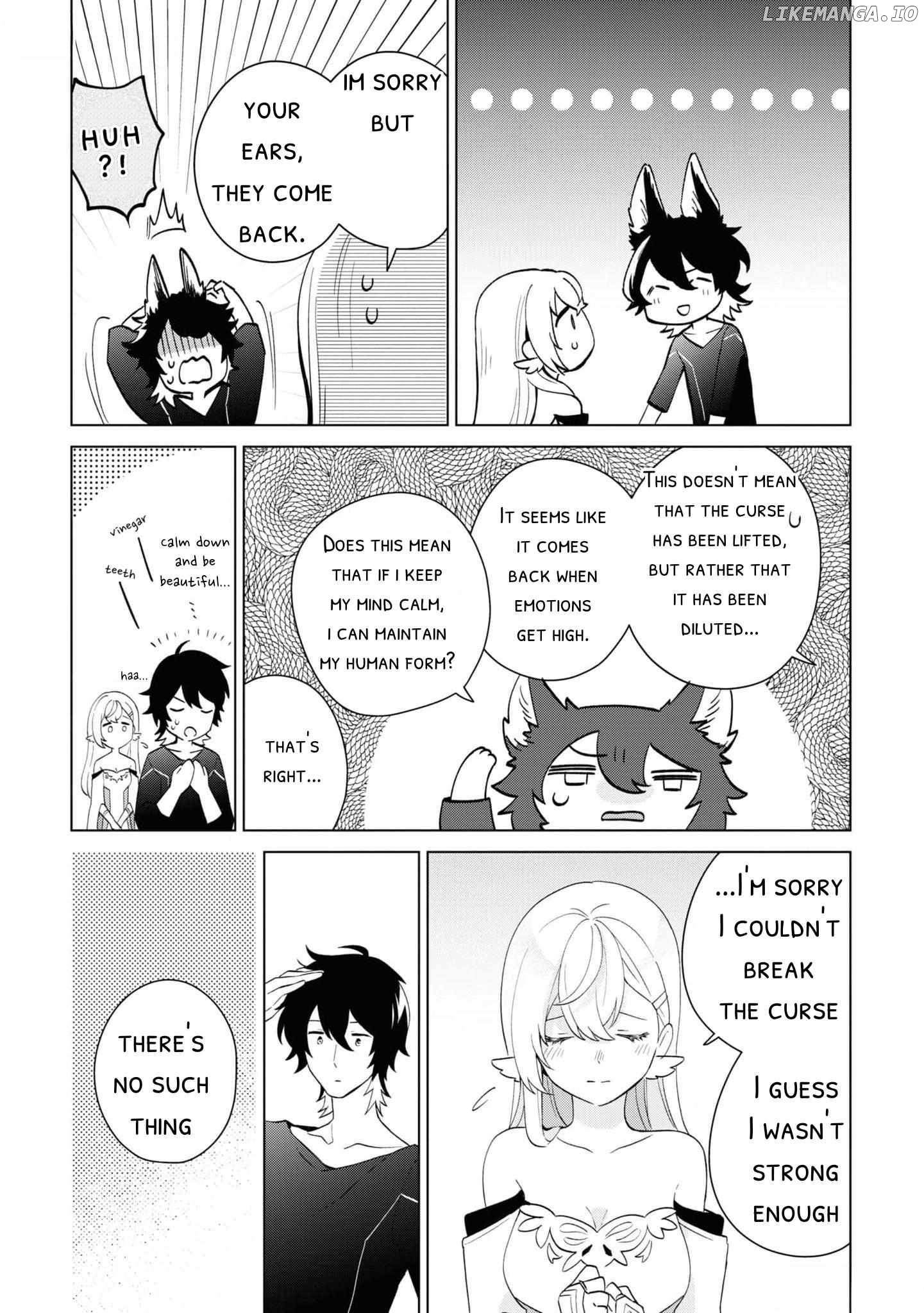 Seishin Seijo: Konyaku Hakisareta Tsuihou Seijo desu ga, Ookami Ouji no Noroi wo Toite Dekiaisaretemasu Chapter 1 - page 45