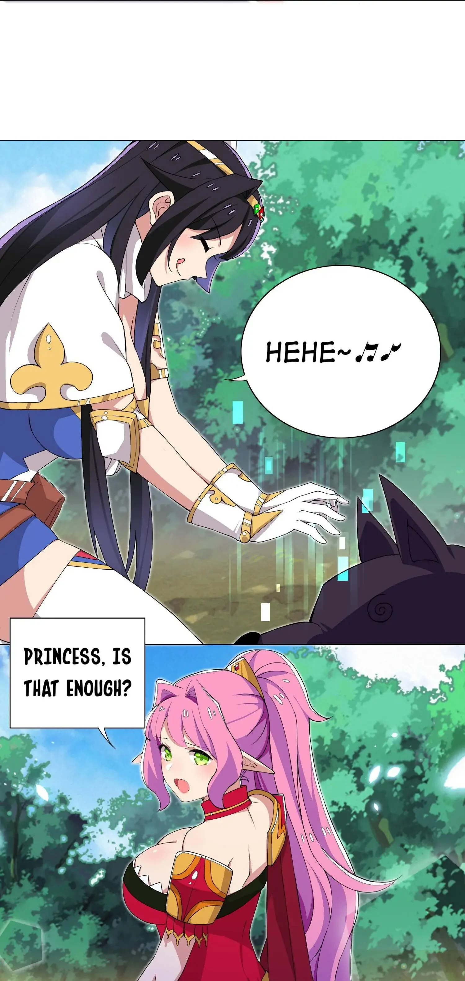 I Was Reincarnated Into a Super God, but Also Become a Lucky 666 Princess of Destiny Chapter 14 - page 7