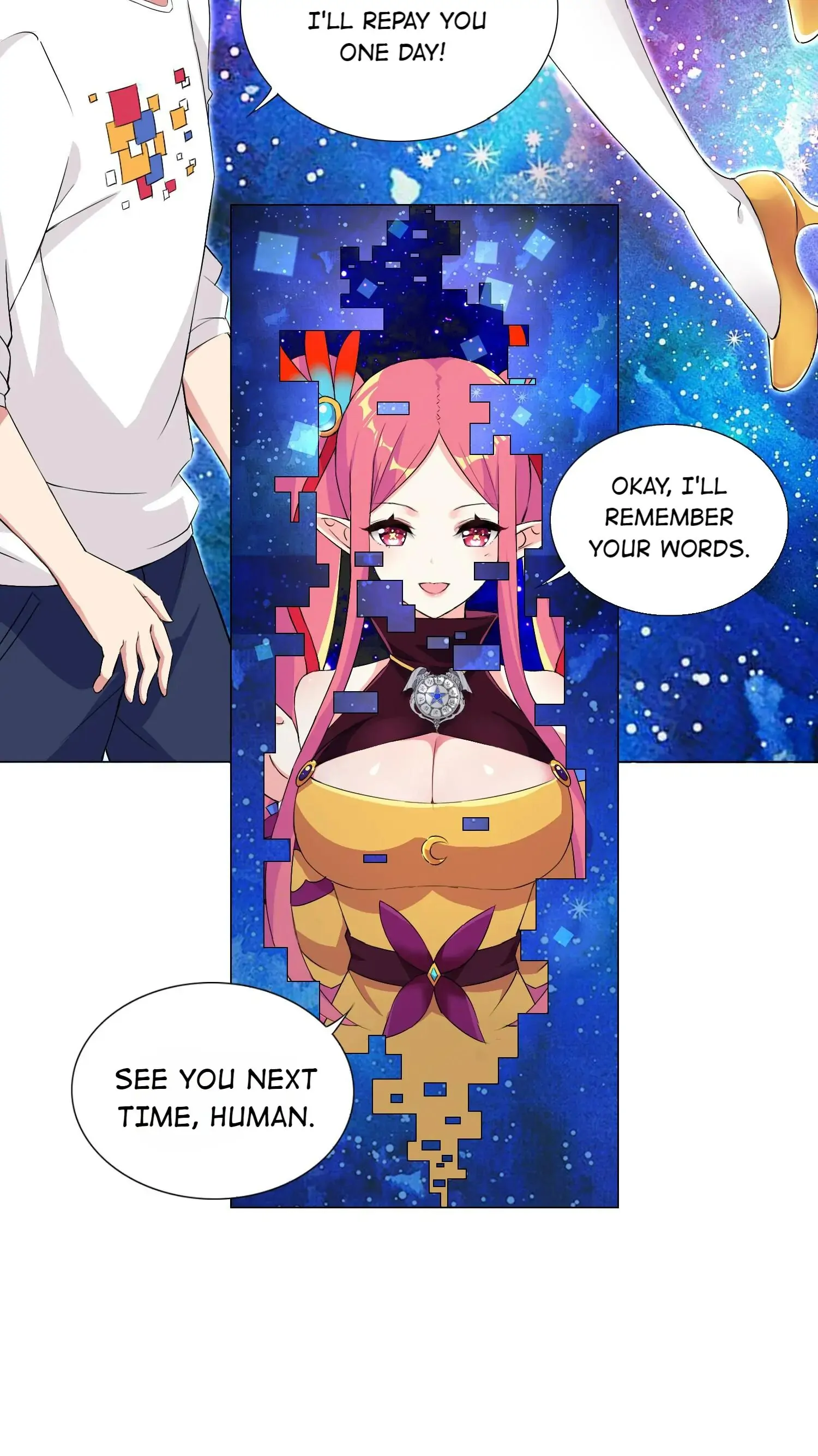 I Was Reincarnated Into a Super God, but Also Become a Lucky 666 Princess of Destiny Chapter 4 - page 9