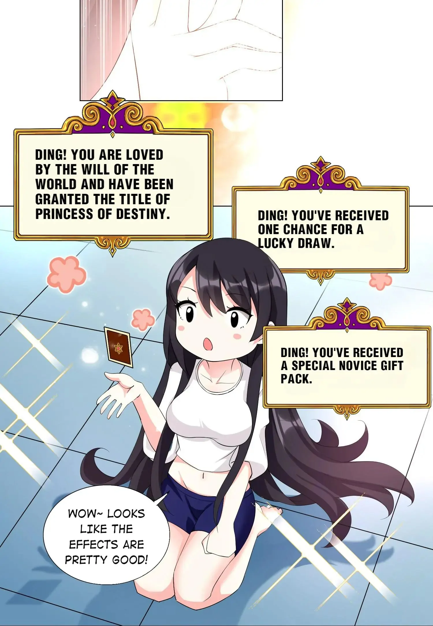 I Was Reincarnated Into a Super God, but Also Become a Lucky 666 Princess of Destiny Chapter 4 - page 31