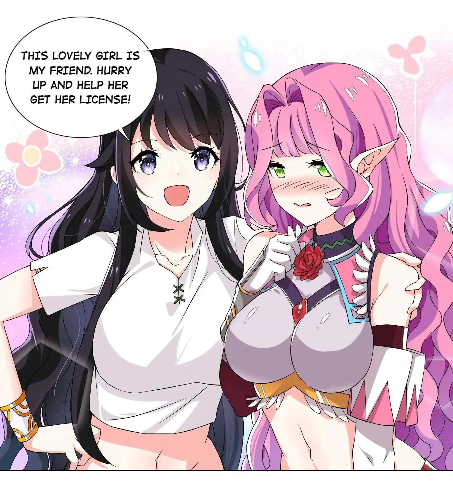 I Was Reincarnated Into a Super God, but Also Become a Lucky 666 Princess of Destiny Chapter 7 - page 1
