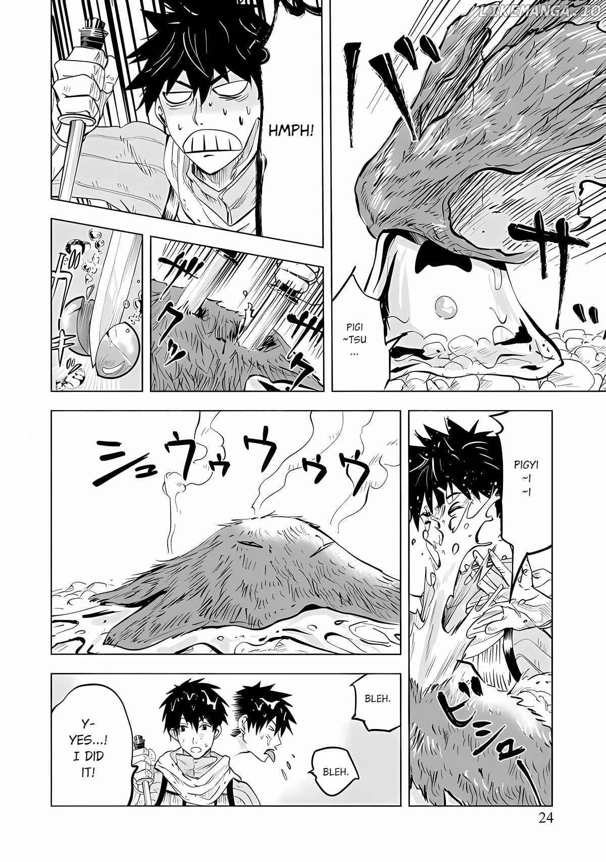 Makyo Seikatsu ~ Gakeppuchi Boken Sha Ga Hiki Komoru Ni Ha Hirosugiru chapter 1.2 - page 3