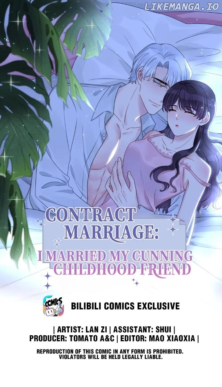 Contract Marriage: I Married My Cunning Childhood Friend Chapter 61 - page 1