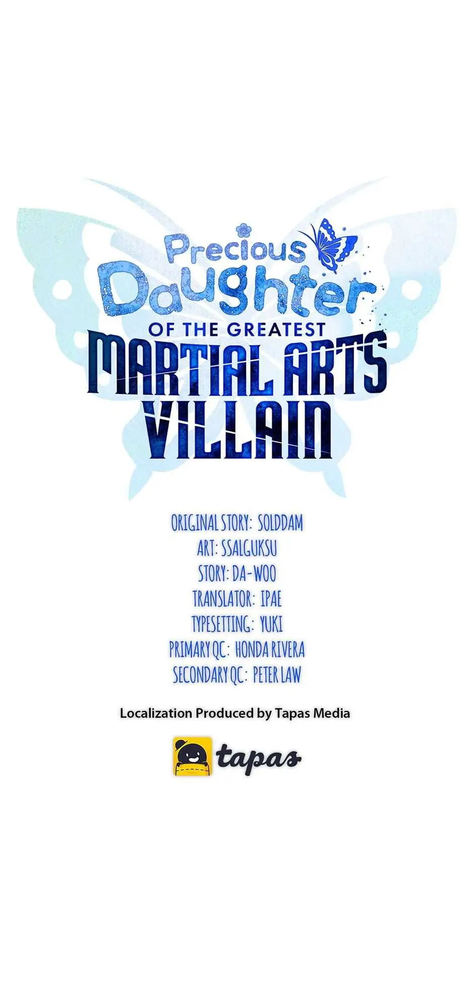 Precious Daughter of the Greatest Martial Arts Villain Chapter 29 - page 1