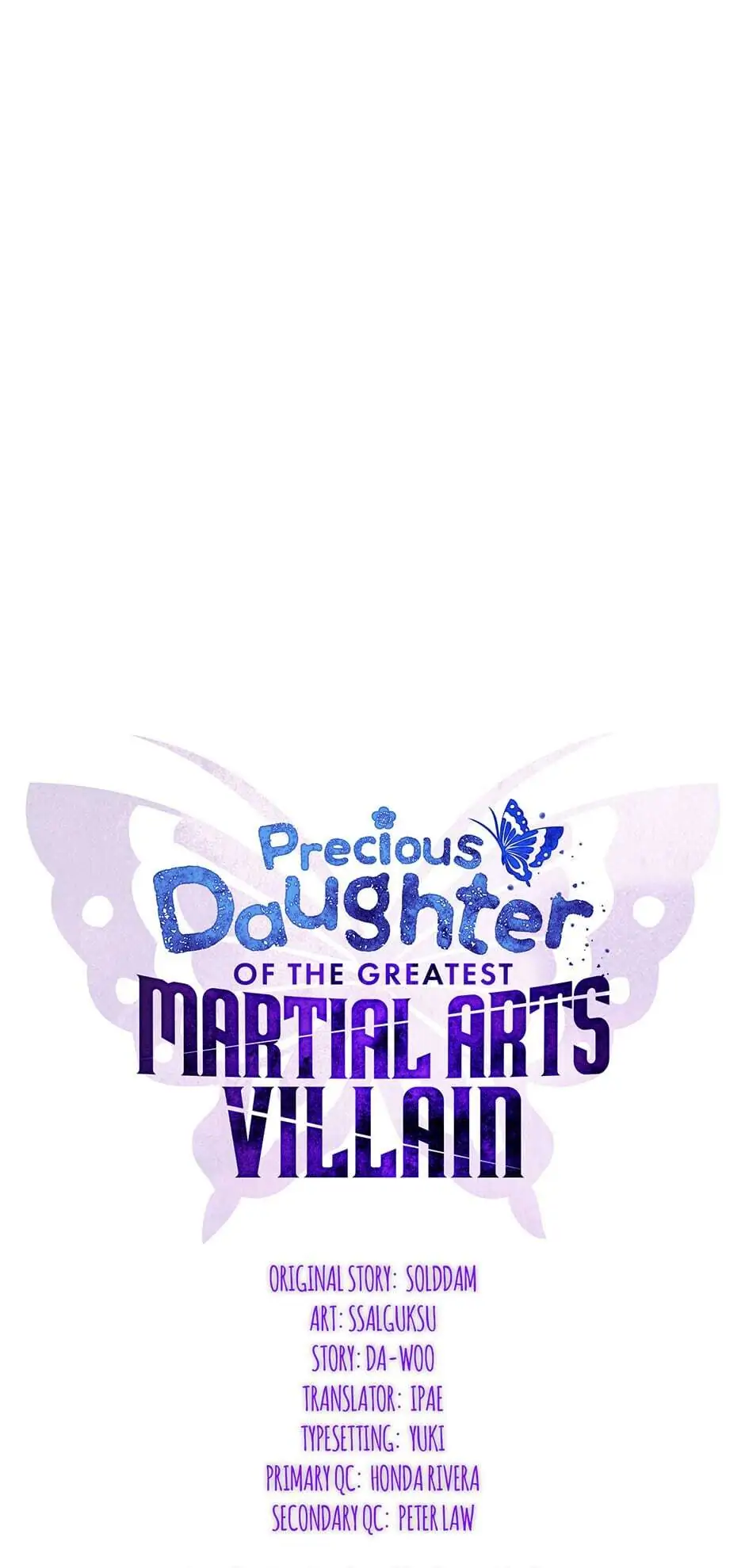 Precious Daughter of the Greatest Martial Arts Villain Chapter 13 - page 1