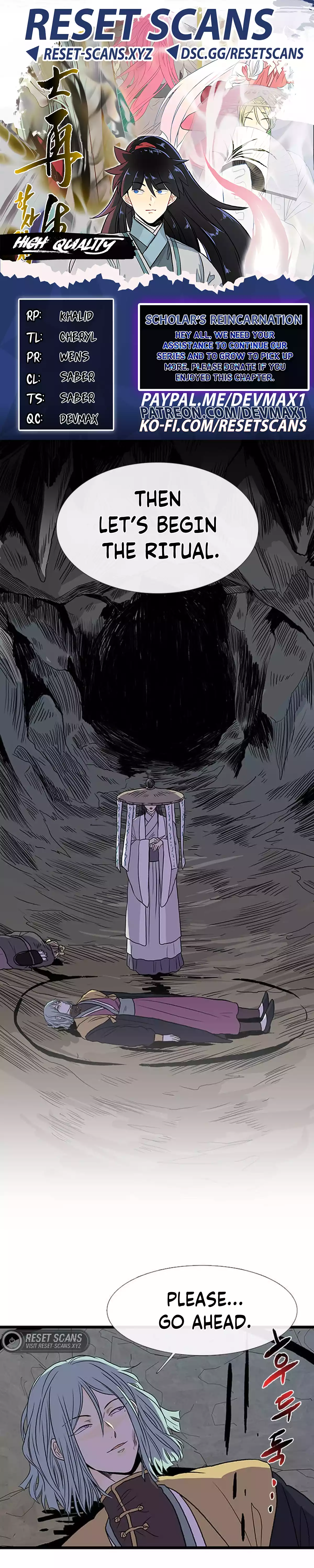 Reborn as a Scholar (Official) Chapter 210 - page 1