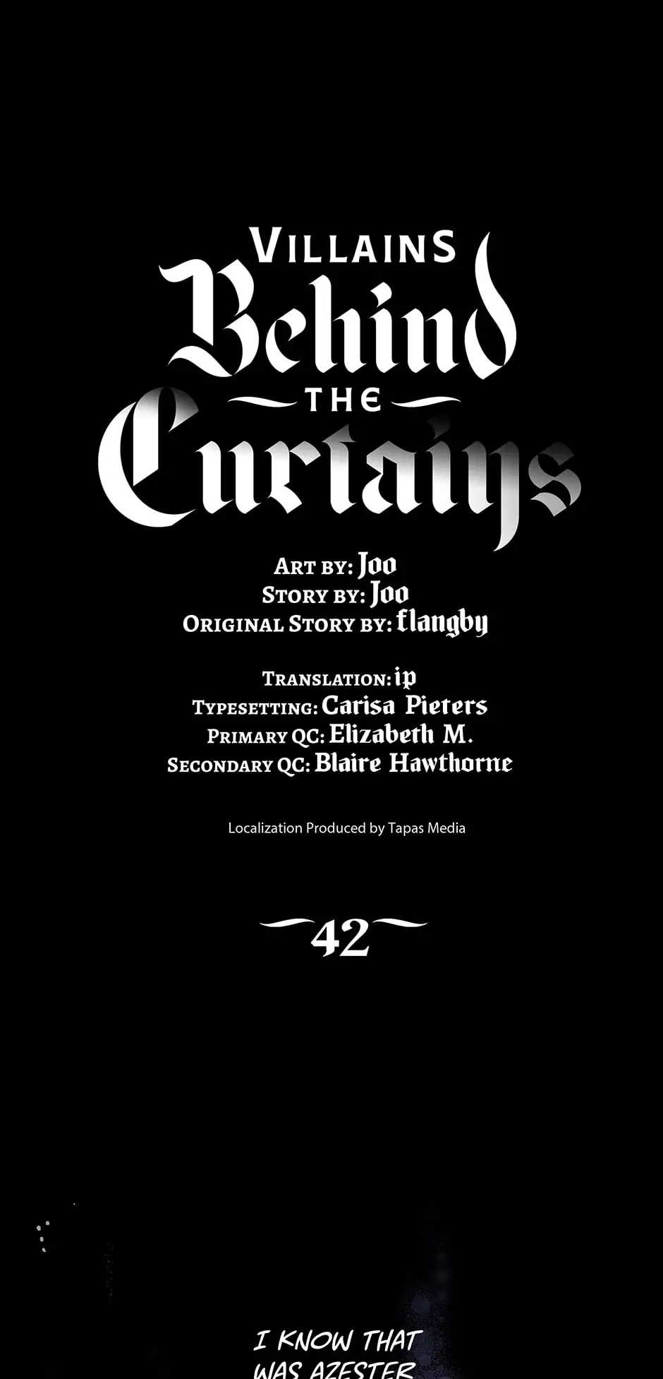 Villains Behind the Curtains Chapter 42 - page 1
