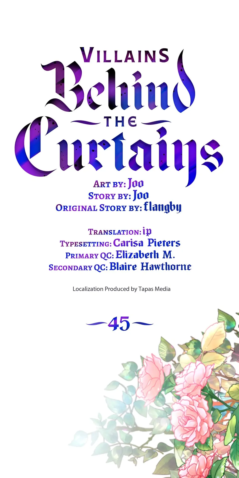 Villains Behind the Curtains Chapter 45 - page 1