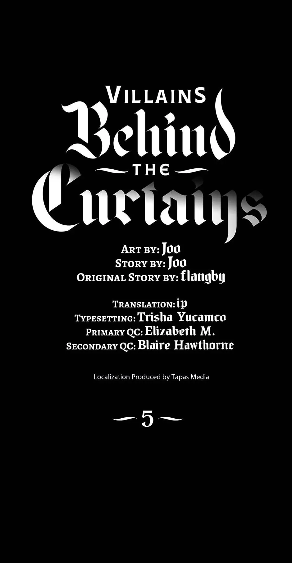Villains Behind the Curtains Chapter 5 - page 1