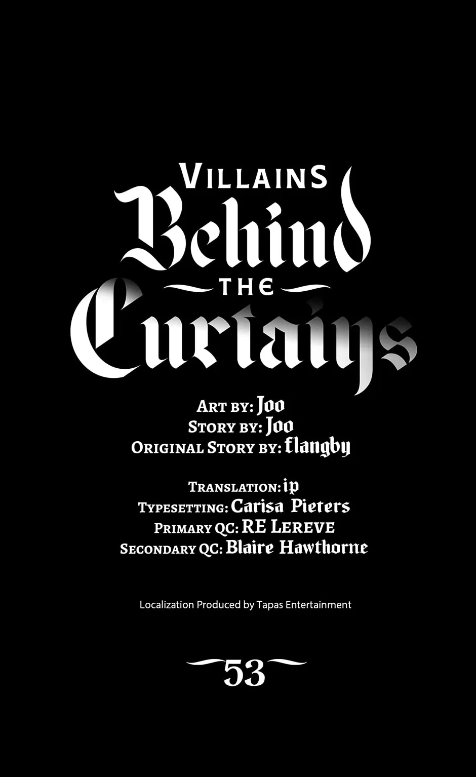 Villains Behind the Curtains Chapter 53 - page 1