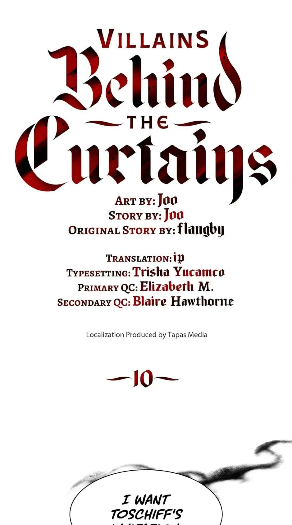 Villains Behind the Curtains Chapter 10 - page 1